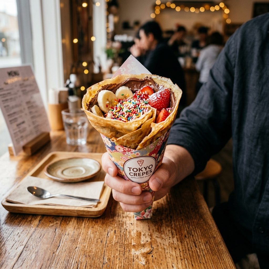 Crispy Japanese Crepe Baan Pung Teng